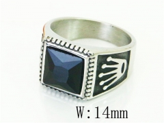 HY Wholesale Popular Rings Jewelry Stainless Steel 316L Rings-HY17R0696HIU