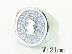 HY Wholesale Popular Rings Jewelry Stainless Steel 316L Rings-HY90R0099HME