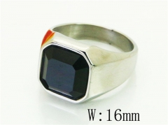 HY Wholesale Popular Rings Jewelry Stainless Steel 316L Rings-HY17R0763HIZ
