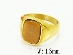 HY Wholesale Popular Rings Jewelry Stainless Steel 316L Rings-HY17R0327HJF