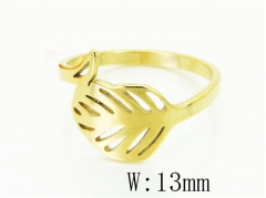 HY Wholesale Popular Rings Jewelry Stainless Steel 316L Rings-HY15R2331IKE