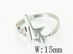 HY Wholesale Popular Rings Jewelry Stainless Steel 316L Rings-HY15R2345HPR