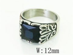 HY Wholesale Popular Rings Jewelry Stainless Steel 316L Rings-HY17R0685HIS