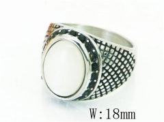 HY Wholesale Popular Rings Jewelry Stainless Steel 316L Rings-HY17R0606HIQ