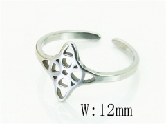 HY Wholesale Popular Rings Jewelry Stainless Steel 316L Rings-HY15R2399HPD