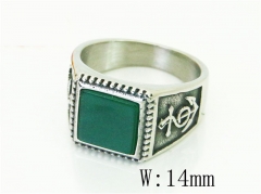 HY Wholesale Popular Rings Jewelry Stainless Steel 316L Rings-HY17R0719HIG