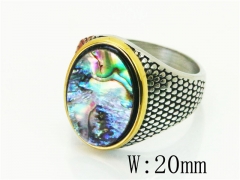 HY Wholesale Popular Rings Jewelry Stainless Steel 316L Rings-HY17R0434HJY