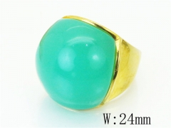 HY Wholesale Popular Rings Jewelry Stainless Steel 316L Rings-HY17R0305HNB