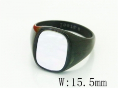 HY Wholesale Popular Rings Jewelry Stainless Steel 316L Rings-HY17R0356HJF