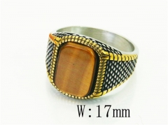 HY Wholesale Popular Rings Jewelry Stainless Steel 316L Rings-HY17R0452HJZ