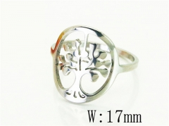 HY Wholesale Popular Rings Jewelry Stainless Steel 316L Rings-HY15R2381HPF
