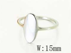 HY Wholesale Popular Rings Jewelry Stainless Steel 316L Rings-HY15R2369HPR