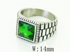 HY Wholesale Popular Rings Jewelry Stainless Steel 316L Rings-HY17R0679HID