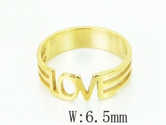 HY Wholesale Popular Rings Jewelry Stainless Steel 316L Rings-HY15R2316IKV