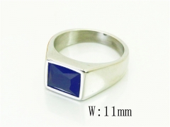 HY Wholesale Popular Rings Jewelry Stainless Steel 316L Rings-HY17R0745HIA
