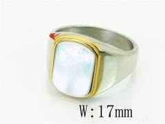 HY Wholesale Popular Rings Jewelry Stainless Steel 316L Rings-HY17R0455HJE