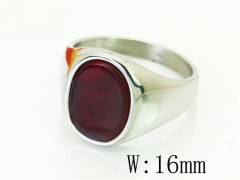 HY Wholesale Popular Rings Jewelry Stainless Steel 316L Rings-HY17R0727HIG