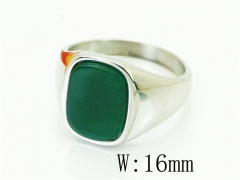 HY Wholesale Popular Rings Jewelry Stainless Steel 316L Rings-HY17R0722HIB