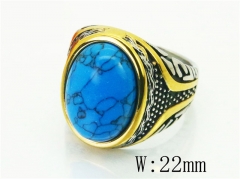 HY Wholesale Popular Rings Jewelry Stainless Steel 316L Rings-HY17R0403HJR