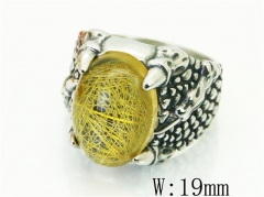 HY Wholesale Popular Rings Jewelry Stainless Steel 316L Rings-HY17R0523HIV