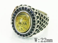 HY Wholesale Popular Rings Jewelry Stainless Steel 316L Rings-HY17R0572HIV