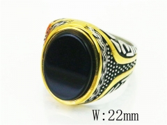 HY Wholesale Popular Rings Jewelry Stainless Steel 316L Rings-HY17R0413HJV