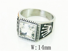 HY Wholesale Popular Rings Jewelry Stainless Steel 316L Rings-HY17R0697HIY