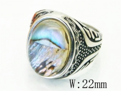 HY Wholesale Popular Rings Jewelry Stainless Steel 316L Rings-HY17R0542HIR