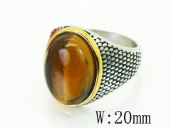 HY Wholesale Popular Rings Jewelry Stainless Steel 316L Rings-HY17R0425HJF