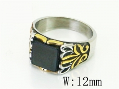 HY Wholesale Popular Rings Jewelry Stainless Steel 316L Rings-HY17R0504HJS