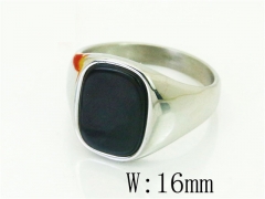 HY Wholesale Popular Rings Jewelry Stainless Steel 316L Rings-HY17R0720HID