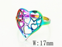 HY Wholesale Popular Rings Jewelry Stainless Steel 316L Rings-HY15R2392IKR