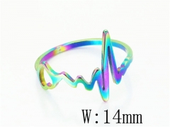 HY Wholesale Popular Rings Jewelry Stainless Steel 316L Rings-HY15R2341IKX