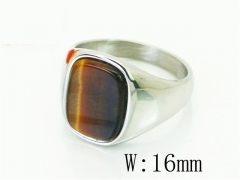 HY Wholesale Popular Rings Jewelry Stainless Steel 316L Rings-HY17R0725HIX
