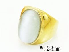HY Wholesale Popular Rings Jewelry Stainless Steel 316L Rings-HY17R0308HMS