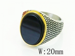 HY Wholesale Popular Rings Jewelry Stainless Steel 316L Rings-HY17R0438HJW