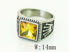 HY Wholesale Popular Rings Jewelry Stainless Steel 316L Rings-HY17R0700HIE