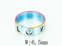 HY Wholesale Popular Rings Jewelry Stainless Steel 316L Rings-HY15R2305IKC