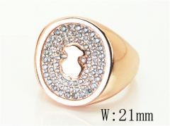 HY Wholesale Popular Rings Jewelry Stainless Steel 316L Rings-HY90R0101HNR