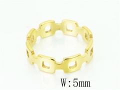HY Wholesale Popular Rings Jewelry Stainless Steel 316L Rings-HY15R2319IKT