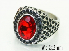 HY Wholesale Popular Rings Jewelry Stainless Steel 316L Rings-HY17R0567HID