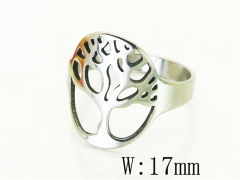 HY Wholesale Popular Rings Jewelry Stainless Steel 316L Rings-HY15R2387HPF