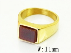 HY Wholesale Popular Rings Jewelry Stainless Steel 316L Rings-HY17R0351HJR