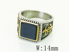 HY Wholesale Popular Rings Jewelry Stainless Steel 316L Rings-HY17R0488HJA