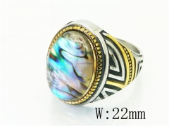 HY Wholesale Popular Rings Jewelry Stainless Steel 316L Rings-HY17R0385HJS