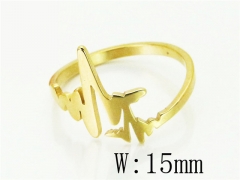HY Wholesale Popular Rings Jewelry Stainless Steel 316L Rings-HY15R2346IKR