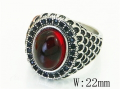 HY Wholesale Popular Rings Jewelry Stainless Steel 316L Rings-HY17R0575HIX