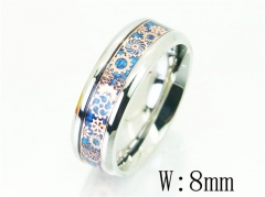 HY Wholesale Popular Rings Jewelry Stainless Steel 316L Rings-HY61R0053OX