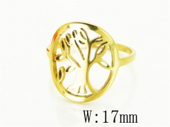 HY Wholesale Popular Rings Jewelry Stainless Steel 316L Rings-HY15R2385IKT