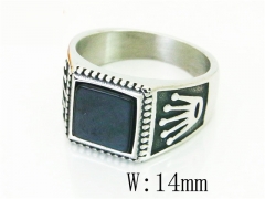 HY Wholesale Popular Rings Jewelry Stainless Steel 316L Rings-HY17R0703HIW